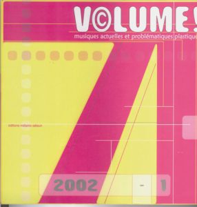 volume! n° 1