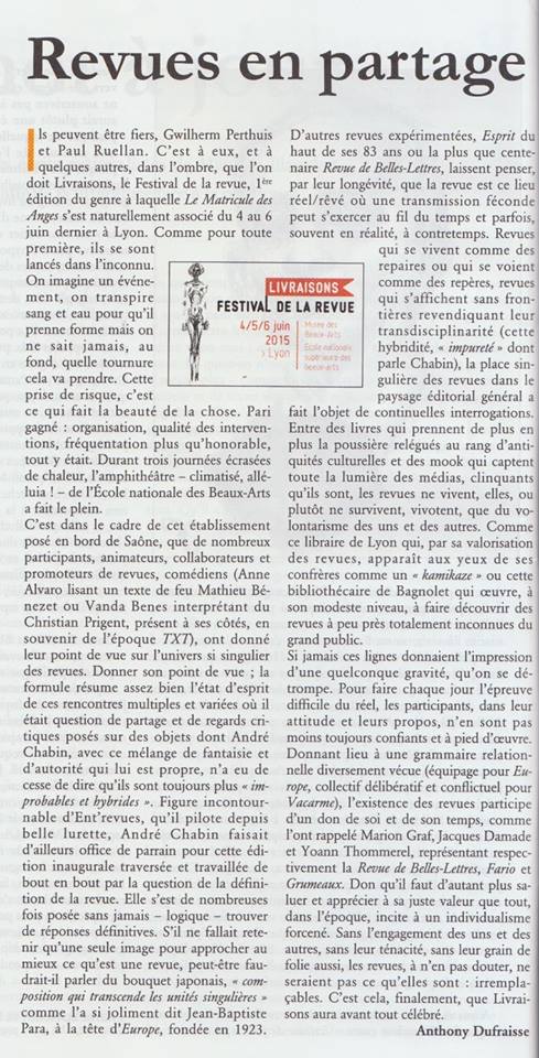 compte rendu