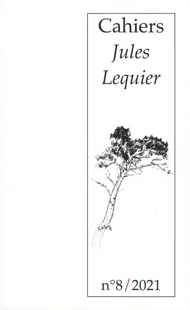 Cahiers Jules Lequier n° 8