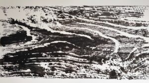 Francis Debax, Sans titre, encre, 2025